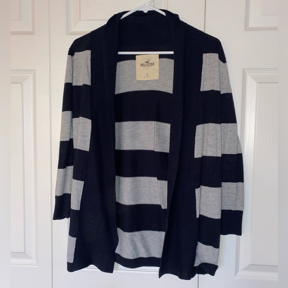 Hollister Striped Cardigan